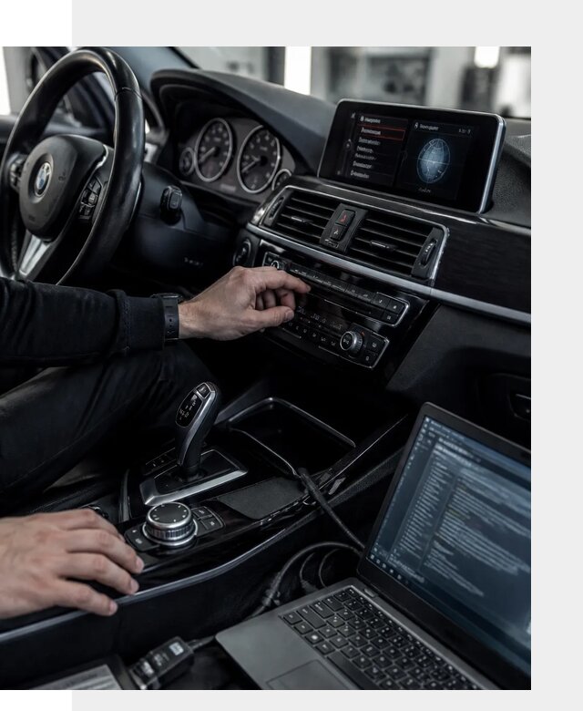 Русификация автомобилей BMW с адаптацией меню и функций в Выборге