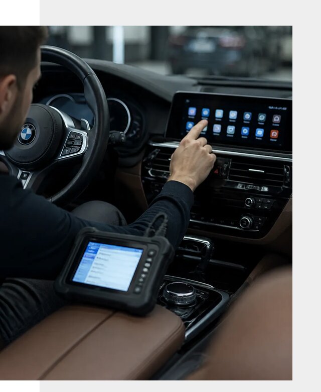 Установка приложений и мультимедиа сервисов BMW в Выборге