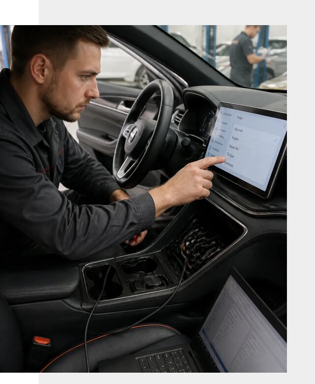 Профессиональная русификация BYD SONG Plus в Выборге