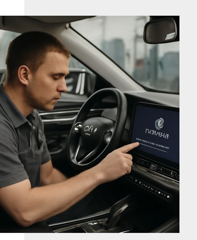 Установка приложений Changan и сервисов в авто в Выборге