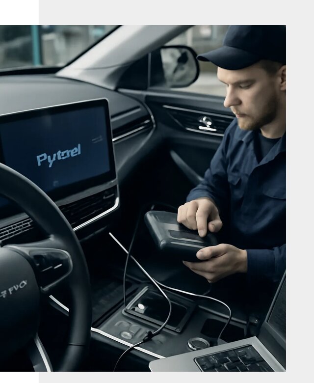 Русификация автомобилей Jetour с адаптацией меню в Выборге