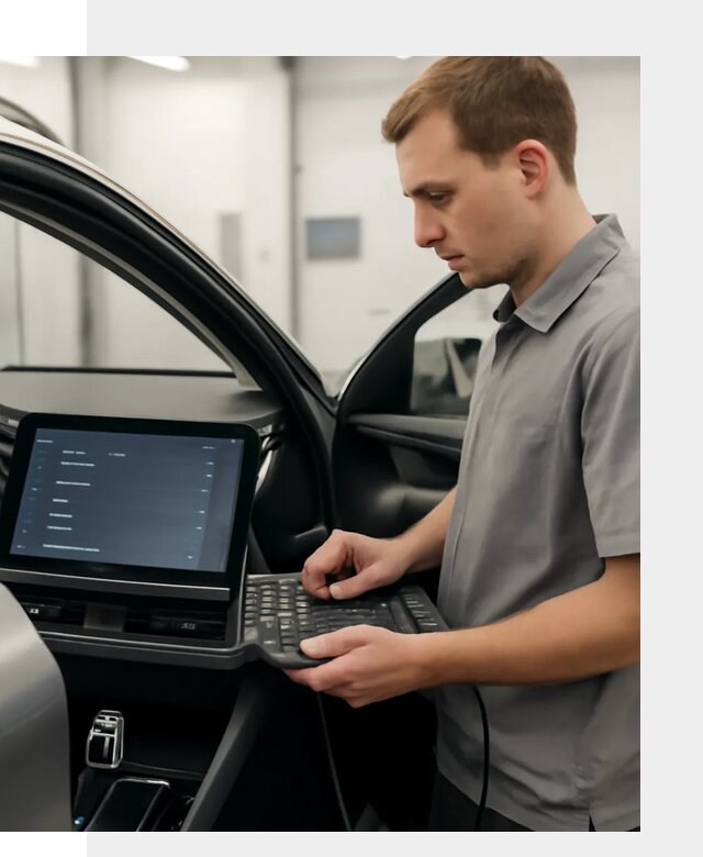 Русификация мультимедиа автомобилей Lynk Co в Выборге