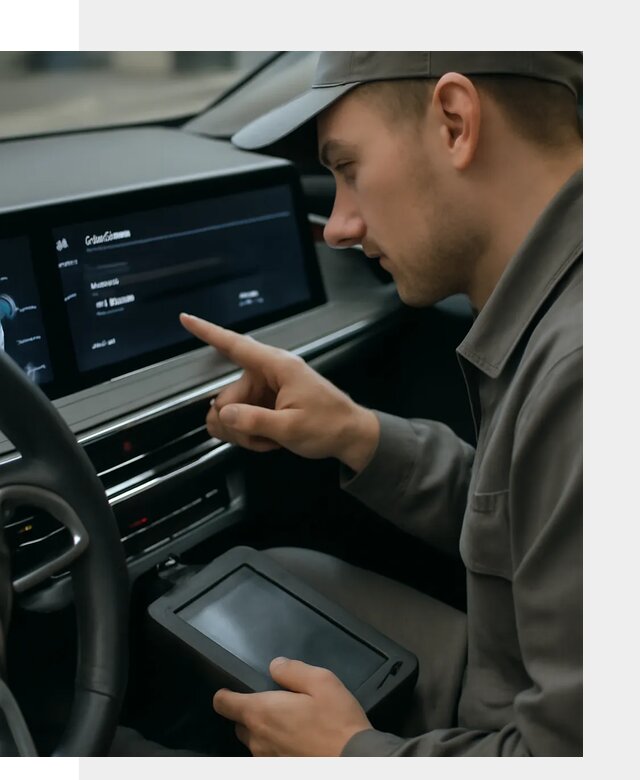 Русификация приборной панели автомобиля Voyah в Выборге