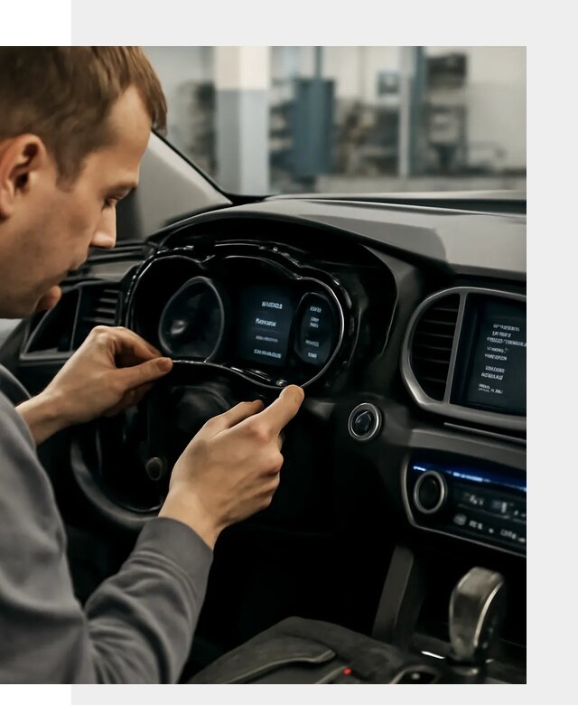 Русификация приборной панели автомобилей Hyundai в Выборге