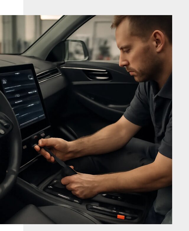 Восстановление автомобиля после русификации в Выборге