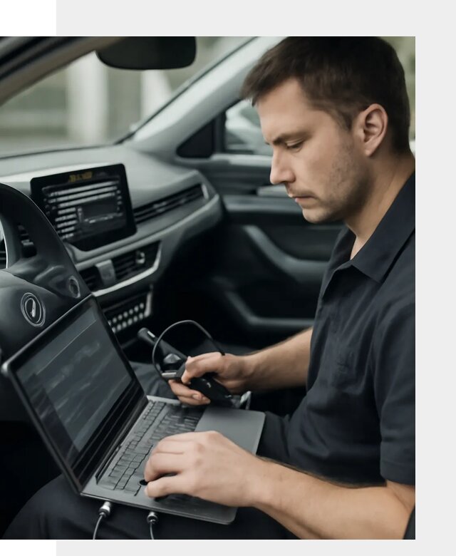 Настройка телематики автомобиля под ключ для авто в Выборге