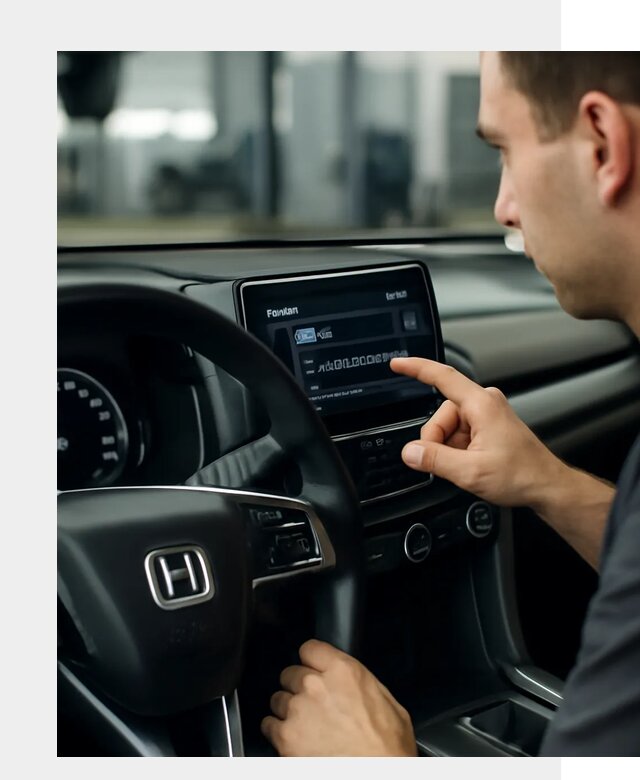 Русификация панели приборов Honda в Выборге по цене 5111 ФастМобиль-Вбр
