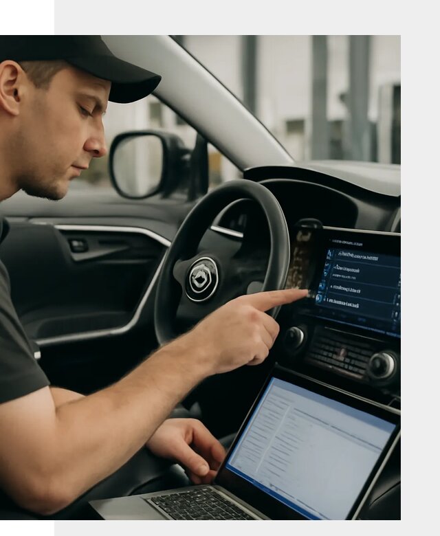 Русификация мультимедиа Toyota для автомобилей в Выборге